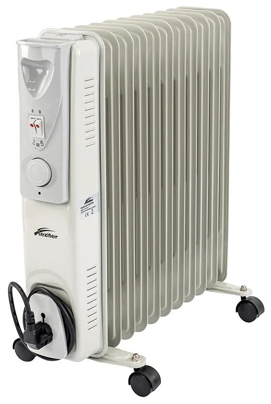 Radiator cu ulei Norde, format din 11 piese, 1000W/1500W/2500W