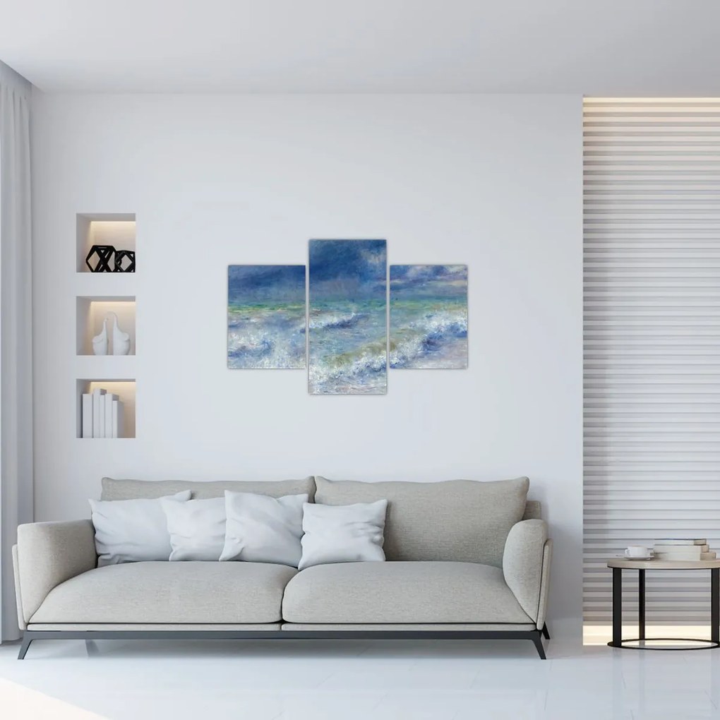 Tablou - Pierre-Auguste Renoir, Seascape, reproducere (90x60 cm)