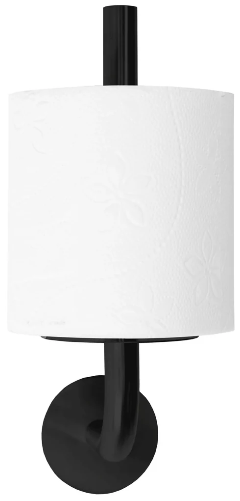 Suport hârtie igienică BLACK 322220A DUO