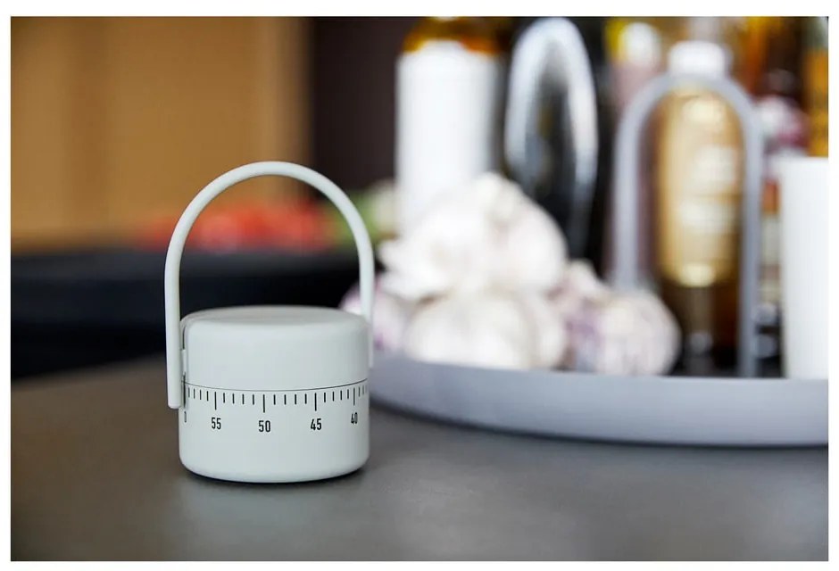 Cronometru de bucătărie analogic Zone Singles, gri