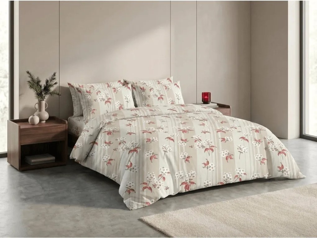 Lenjerie de pat din microfibra VIVONNA bej Dimensiune lenjerie de pat: 70 x 90 cm | 140 x 200 cm