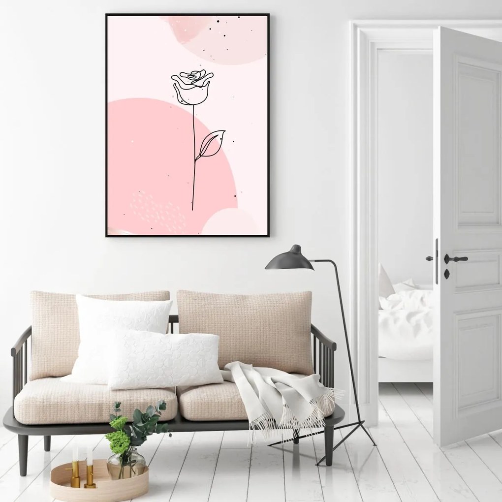 Poster - Trandafir (A4)