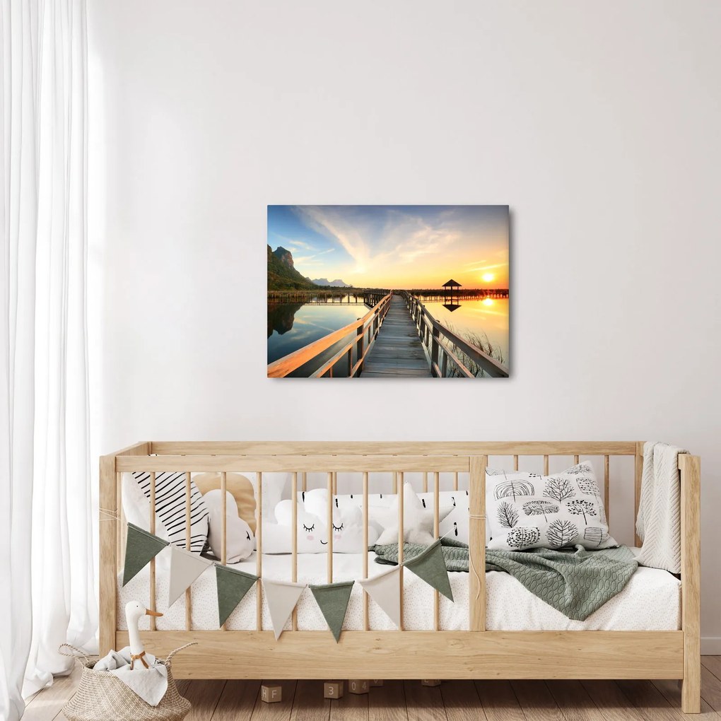 Tablou cu pod (70x50 cm)