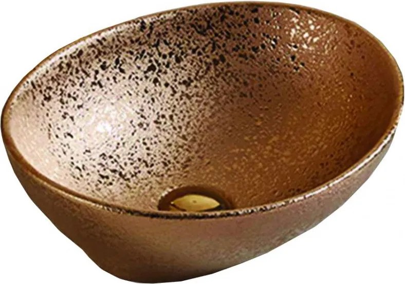 Mexen Elza chiuveta pe blat 40 x 33 cm, cupru - 21014051