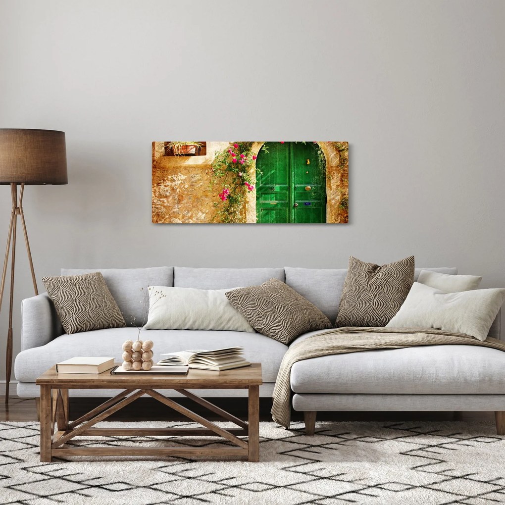 Tablou - Ușă veche (120x50 cm)