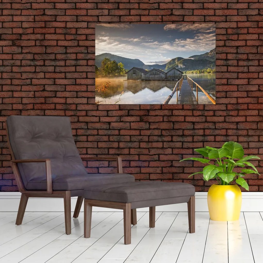 Tablou cu lac (90x60 cm)