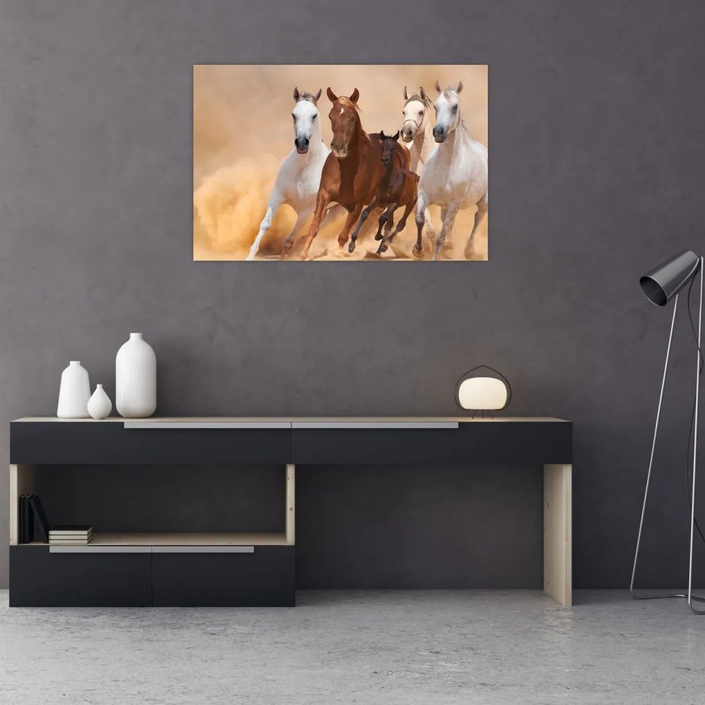 Tablou - Herghelie de cai (90x60 cm)