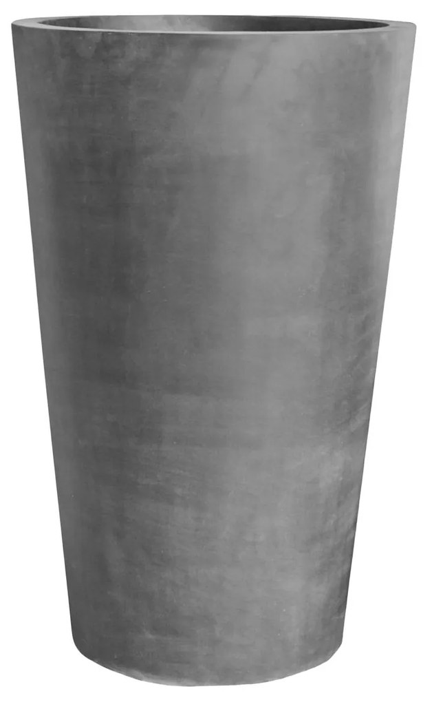 Ghiveci de flori Belle, culoare gri, mai multe dimensiuni - PotteryPots mărimea: L - v. 90 cm, ⌀ 60 cm