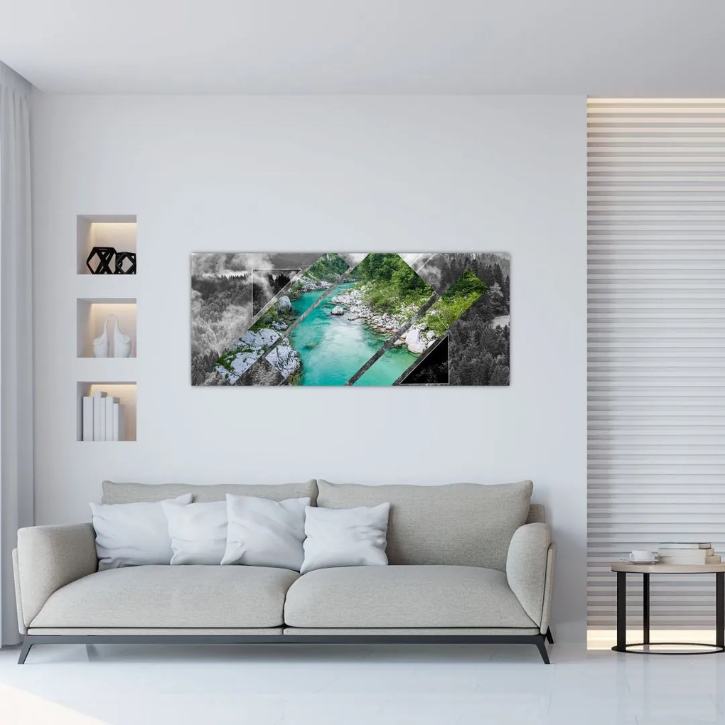 Tablou - Natura sălbatică (120x50 cm)