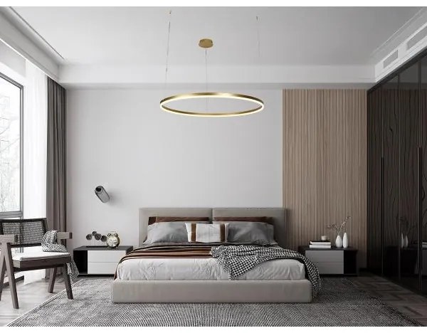 Lustră LED dimabilă pe cablu LED/72W/230V 3000-6500K + telecomandă