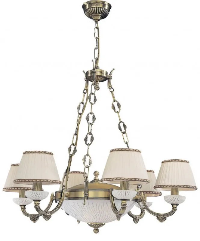 Candelabru din alama 6 brate design italian 5400