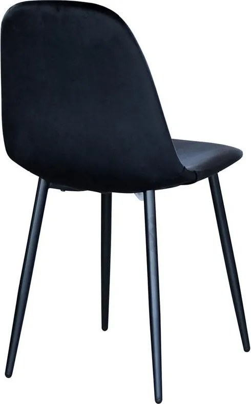 Set - 4 scaune de dining AVENBERG RIVA - Negru