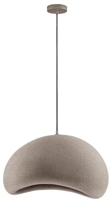 Lustra suspendata design modern, Stone Brown, AERE, L 60cm