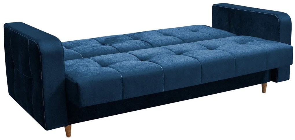 Canapea extensibilă Solvetana (Verde) (cu sp. depozitare). Promo -17%. 1105628