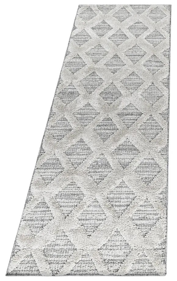 Covor tip traversă gri deschis 80x250 cm Pisa – Ayyildiz Carpets