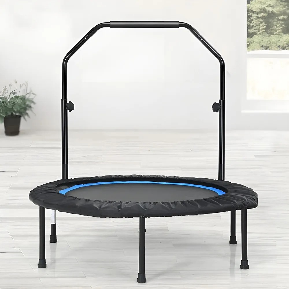 Trambulin de fitness cu mânere