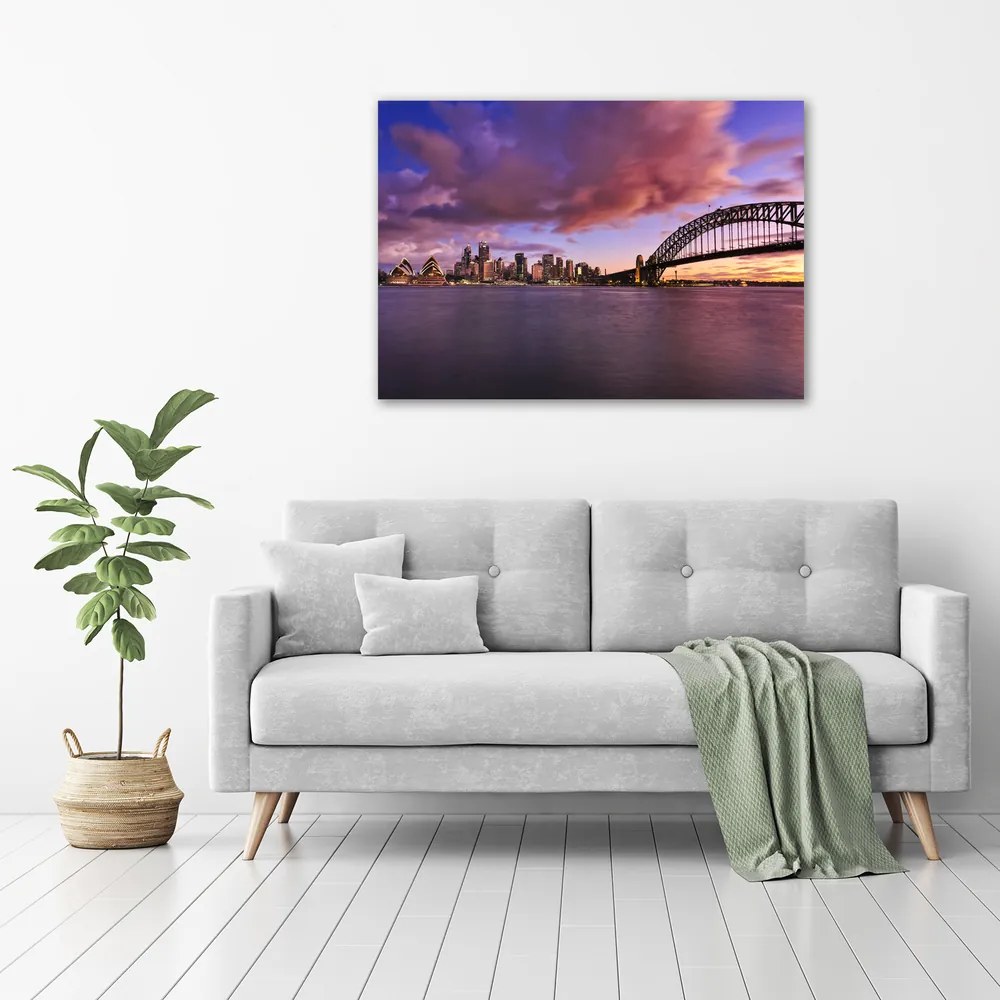 Print pe canvas Bridge în sidney