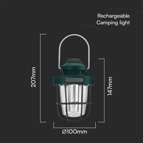 Pendul LED dimabil de exterior LED/5W/5V 2700/6500K IP44