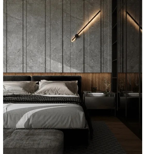 Aplică LED de exterior MAXLIGHT W0267 SPIDER LED/8,4W/230V IP44 negru