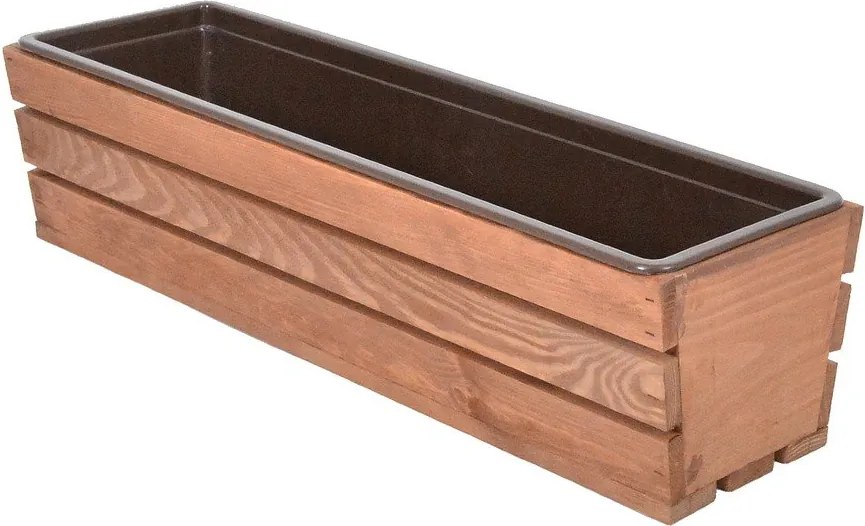 Jardinieră din lemn 61 cm Modern – Rojaplast