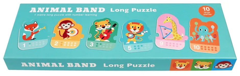 Puzzle (număr de piese 10) Animal Band – Rex London