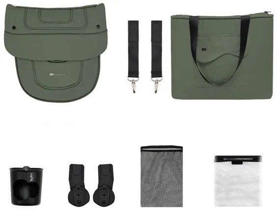 KINDERKRAFT SELECT YOXI - Cărucior combinat 2 în 1, Verde Mystic