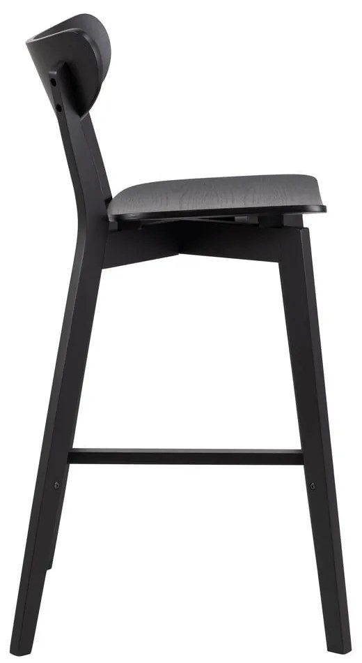 Scaune de bar din lemn de arbore de cauciuc 2 buc. 105 cm Roxby – Actona