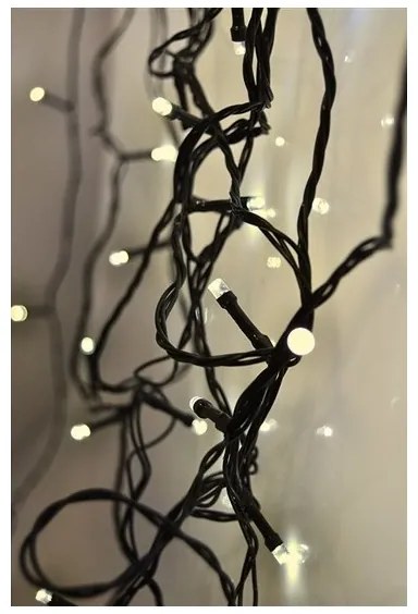 Lanț LED decorativ de exterior 200xLED/8 funcții 23 m IP44 alb cald Brilagi