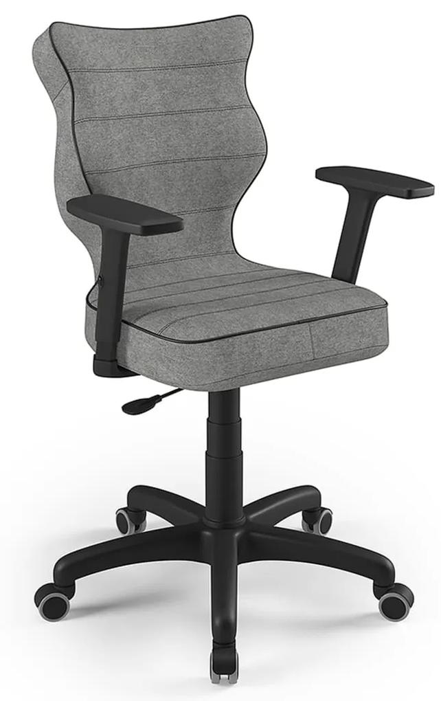 436979 Entelo Good Chair Scaun ergonomic de birou Uni AT03, gri și negru