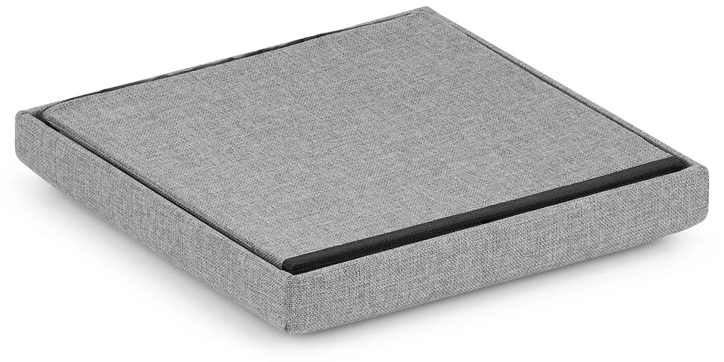 Taburet pliabil gri FURELA L 38 x 38 x 38 cm