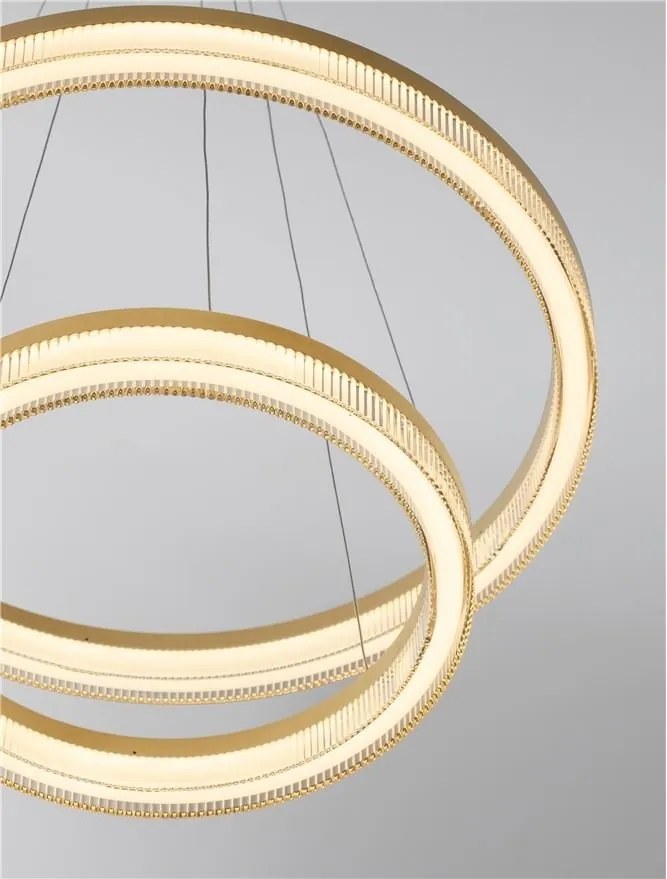 Lustra suspendata LED CCT design circular Luana 60cm NVL-9130638