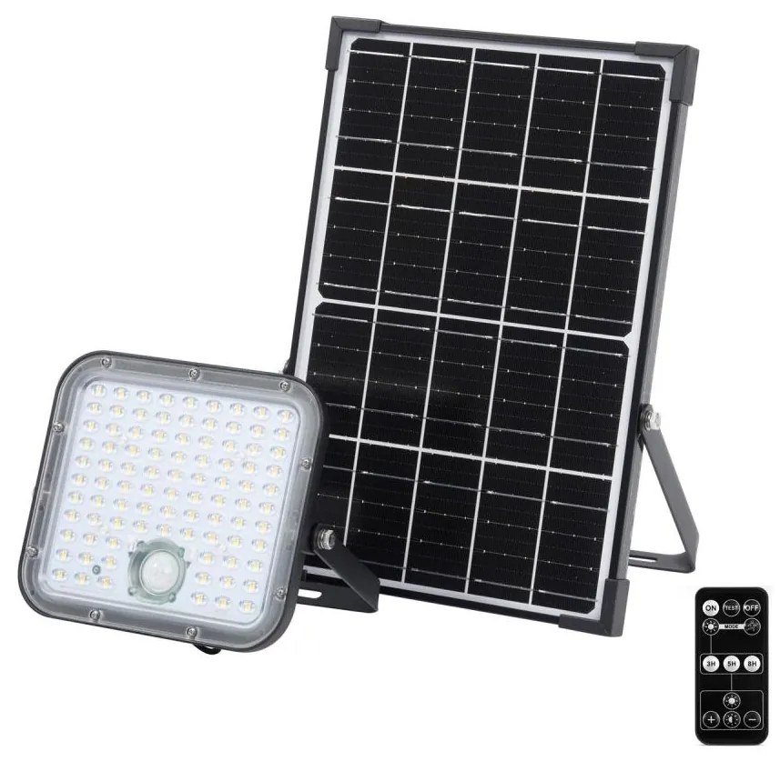 Ledvance - Proiector solar LED FLOOD SPLIT 30W/6,4V IP65 cu senzor + DO