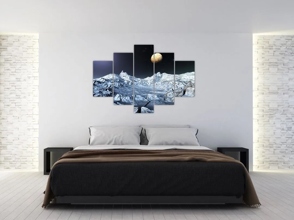 Tablou cu sat (150x105 cm)
