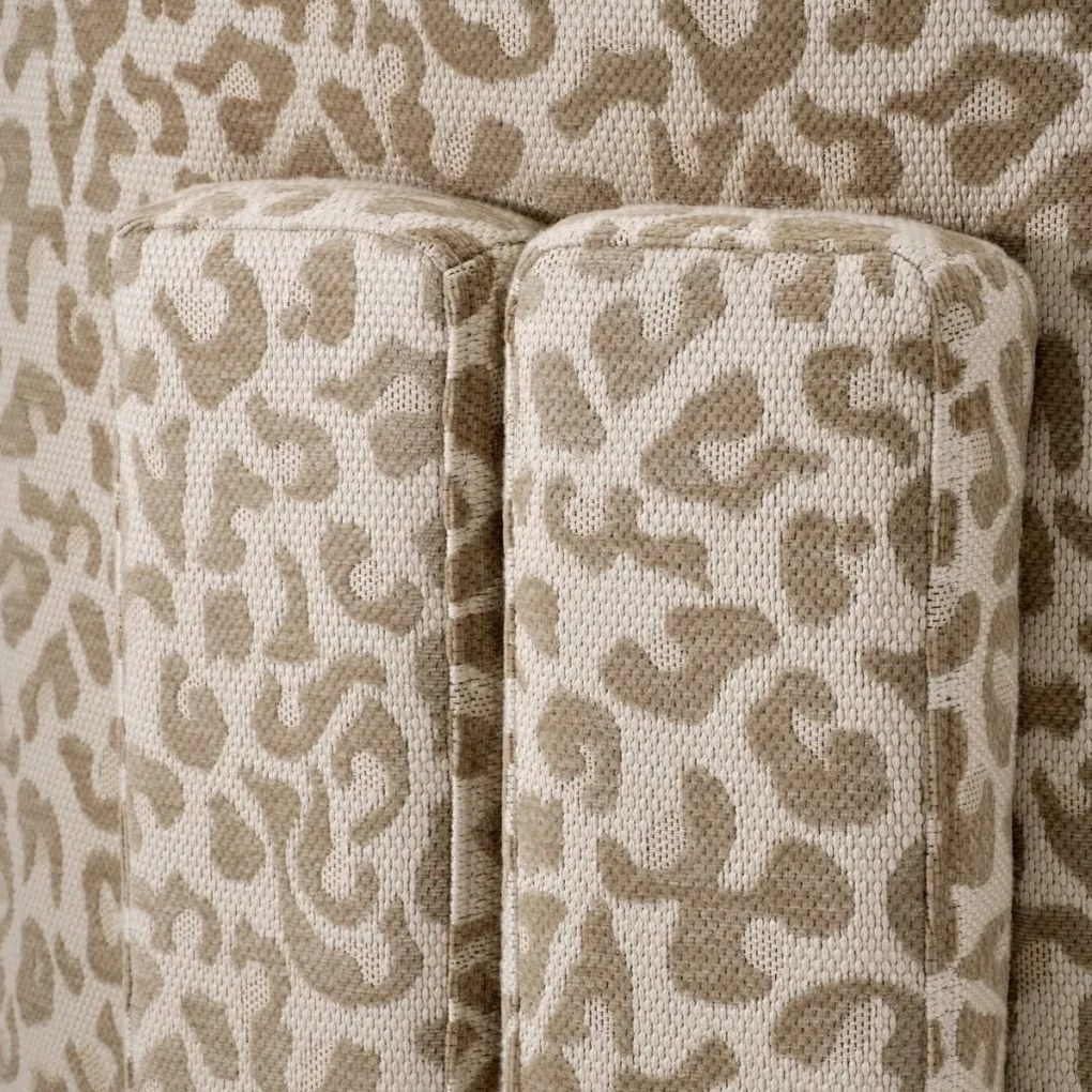 Fotoliu elegant design LUX Hazelwood, Harley leopard