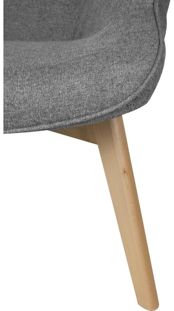 Fotoliu gri Niko – Ropez