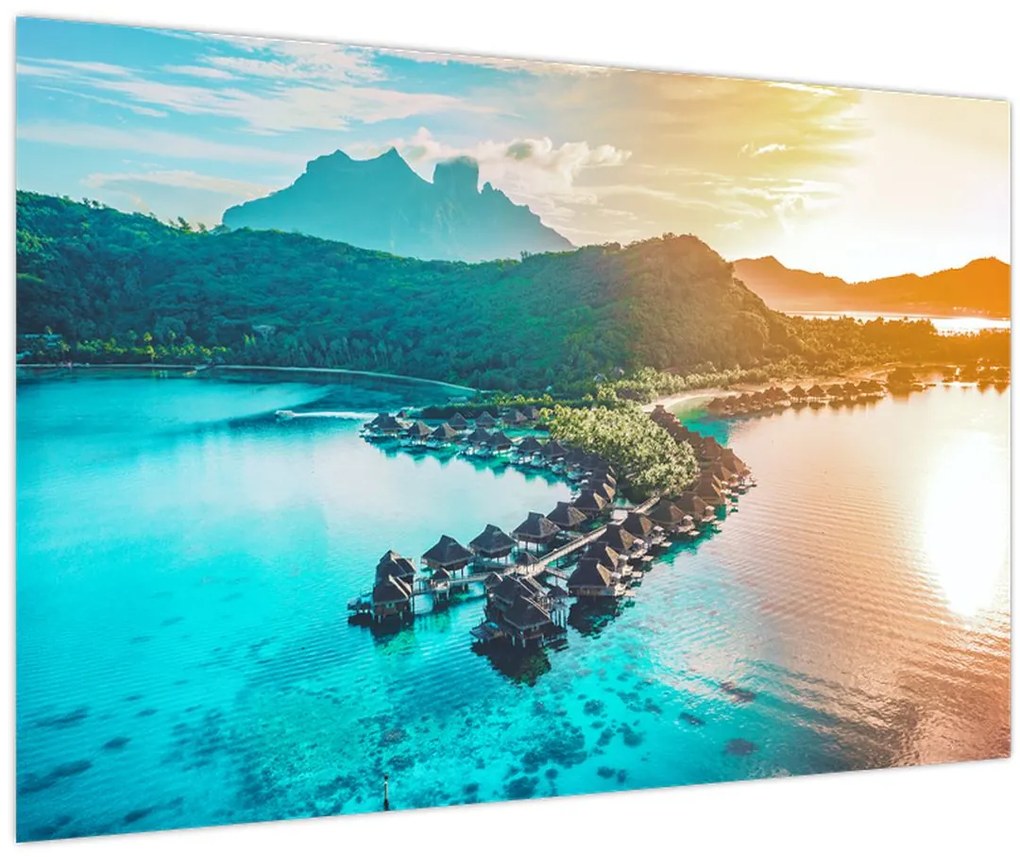 Tablou - Bora Bora (90x60 cm)