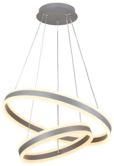 Lustră LED dimabilă pe cablu LED/135W/230V 3000-6500K + telecomandă