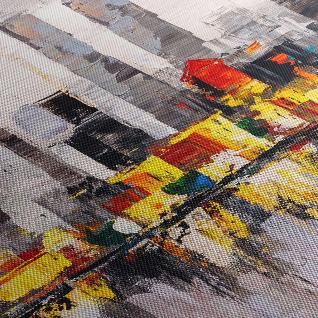 Tablou -Pictura orașului (120x50 cm)