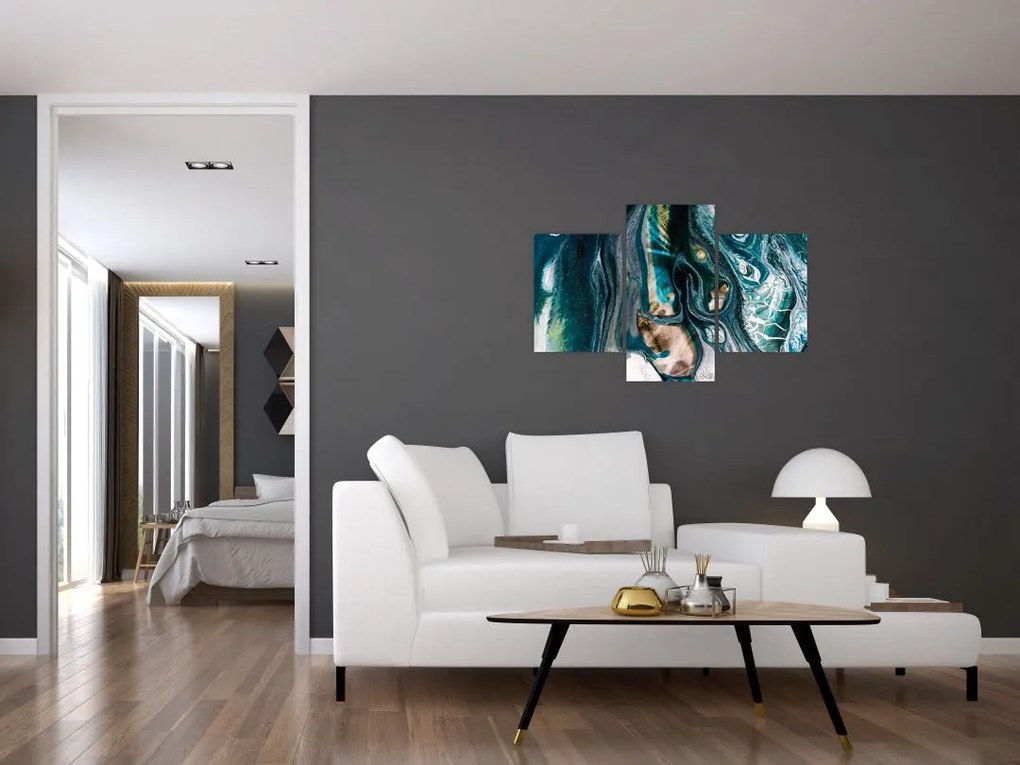 Tablou cu abstracție (90x60 cm)