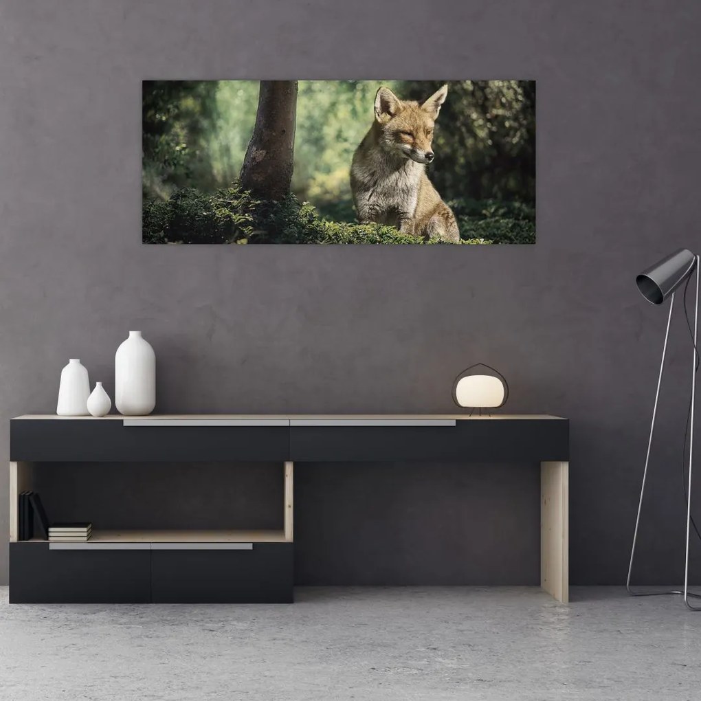 Tablou cu vulpe (120x50 cm), în 40 de alte dimensiuni noi