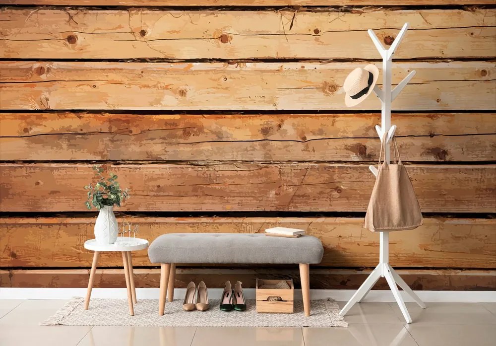 Tapet autoadeziv design modern de lemn
