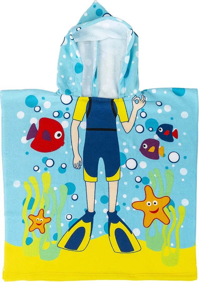 Poncho de copii, Scafandru, 60 x 120 cm