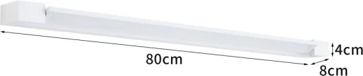 BRILAGI - Iluminare LED pentru oglindă de baie AQUA LINE LED/20W/230V 80 cm IP44 albă