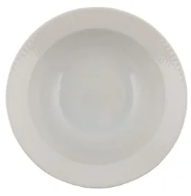 Set de veselă, 53 piese, alb/porțelan