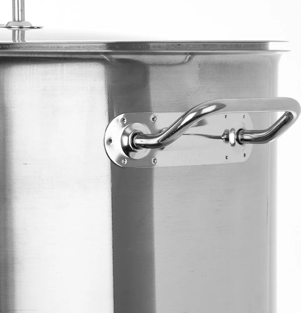 Oală aparat de conservare borcane cu capac din oțel inoxidabil 22 l Stock – Orion