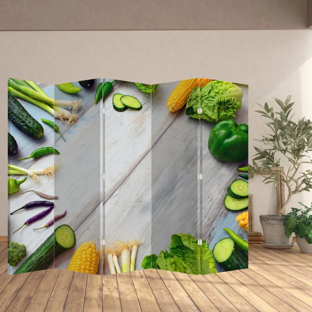 Paravan - Legumele (210x170 cm)
