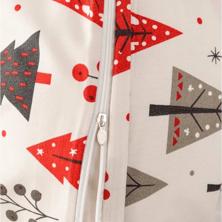 Lenjerie de pat din microfibra MERRY TREE colorata Dimensiune lenjerie de pat: 70 x 90 cm | 140 x 200 cm