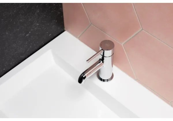 Baterie de lavoar + ventil KFA Armatura 5032-815-00 MOZA 15,2 cm crom lucios