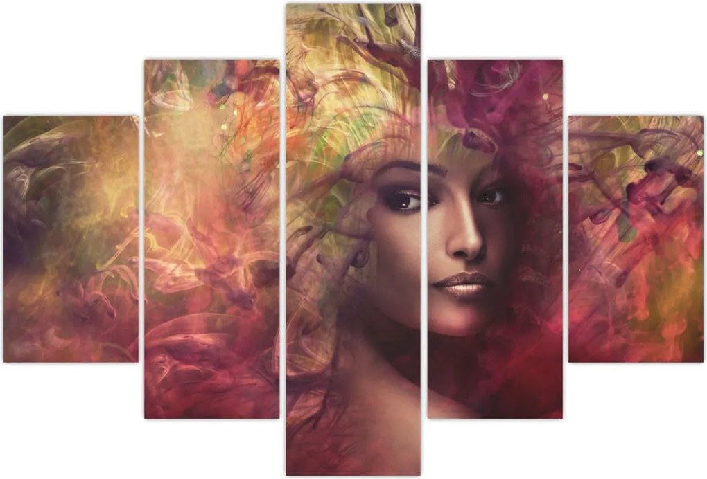 Tablou - Femeie de fantezie (150x105 cm)