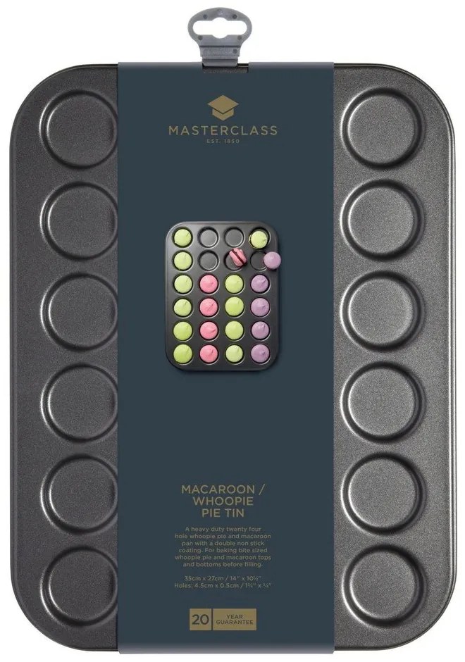 Formă non-stick pentru 12 macaroons Kitchen Craft Master Class